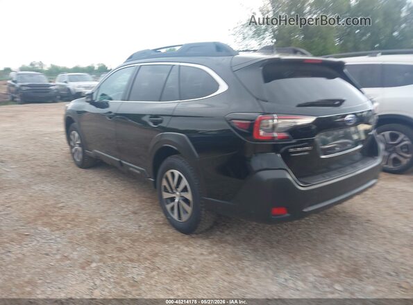 4S4BTAFC9S3271899 2025 SUBARU OUTBACK Black Trasero izquierdo