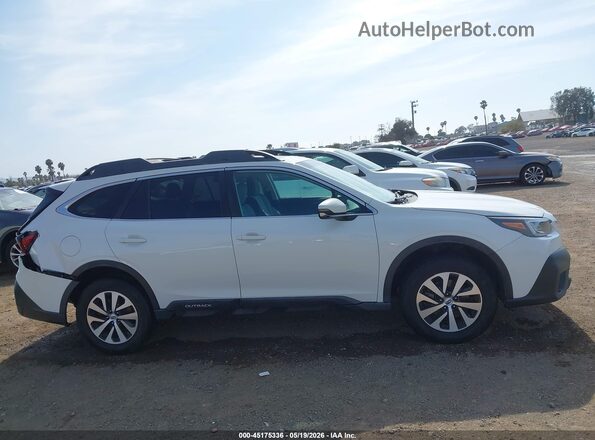 4S4BTAFCXM3139771 2021 SUBARU OUTBACK White უკანა სალონის ხედი