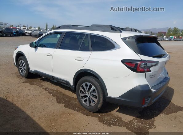4S4BTAFCXM3139771 2021 SUBARU OUTBACK White უკანა მარცხენა