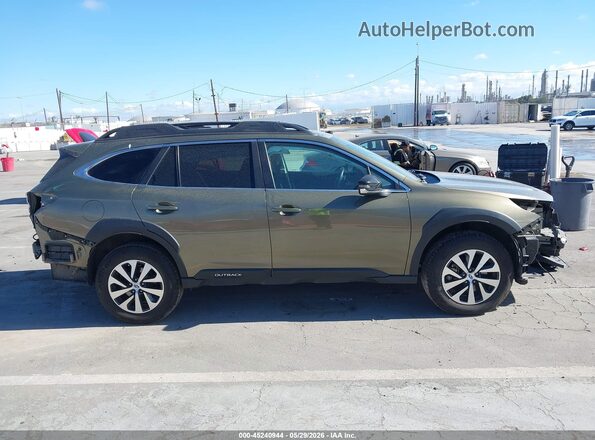 4S4BTAFCXP3193978 2023 SUBARU OUTBACK Green 