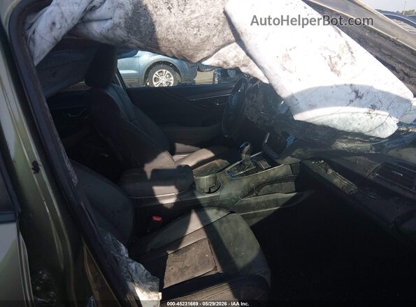 4S4BTAJC8P3155477 2023 SUBARU OUTBACK Green Front interior view