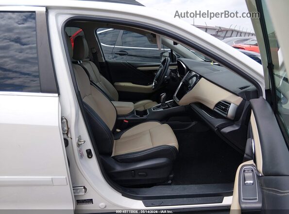 4S4BTALC0L3176329 2020 SUBARU OUTBACK White Вид салону спереду
