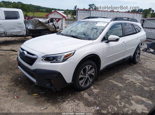 4S4BTALC0L3176329 2020 SUBARU OUTBACK White Передня ліва чверть