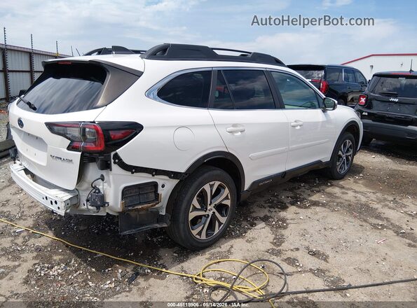 4S4BTALC0L3176329 2020 SUBARU OUTBACK White Задня права чверть
