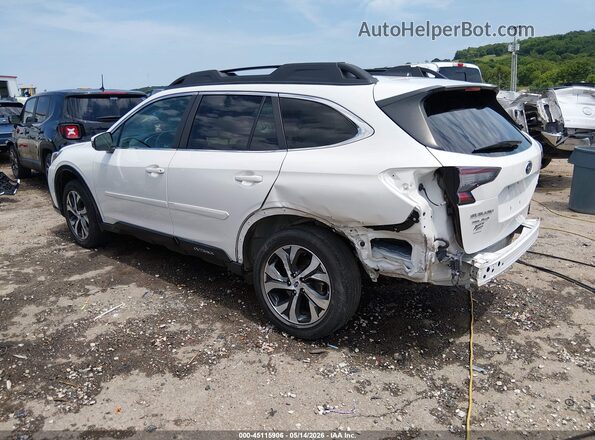 4S4BTALC0L3176329 2020 SUBARU OUTBACK White Задня ліва чверть
