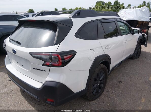 4S4BTALC0P3140792 2023 SUBARU OUTBACK White Հետևի աջ