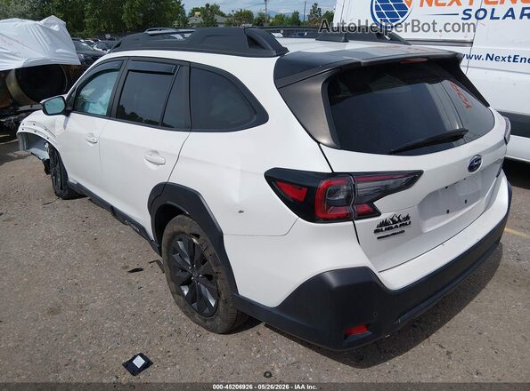 4S4BTALC0P3140792 2023 SUBARU OUTBACK White Հետևի ձախ