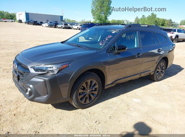 4S4BTALC0S3301764 2025 SUBARU OUTBACK Gray Vista tres cuartos delantera izquierda