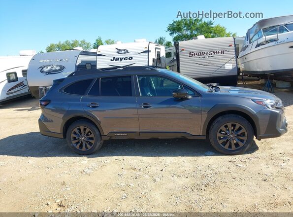 4S4BTALC0S3301764 2025 SUBARU OUTBACK Gray Vista interior trasera