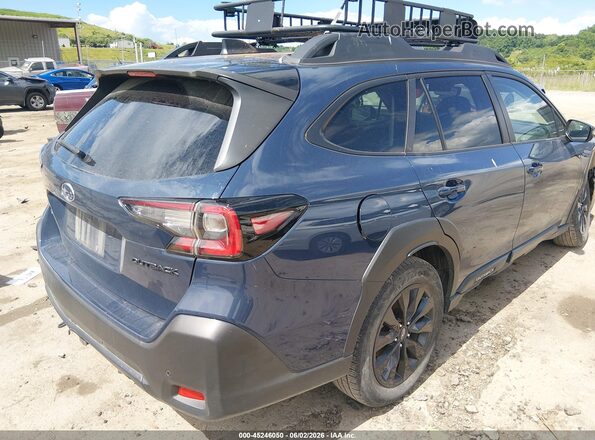 4S4BTALC1R3248051 2024 SUBARU OUTBACK Blue Rear right