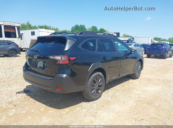 4S4BTALC1S3291813 2025 SUBARU OUTBACK Black Հետևի աջ