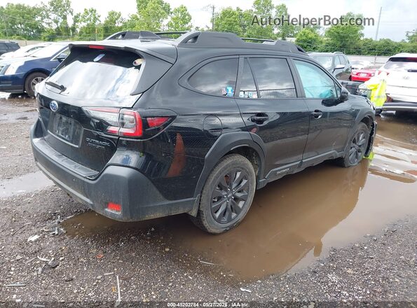 4S4BTALC3S3276018 2025 SUBARU OUTBACK Black Trasero derecho