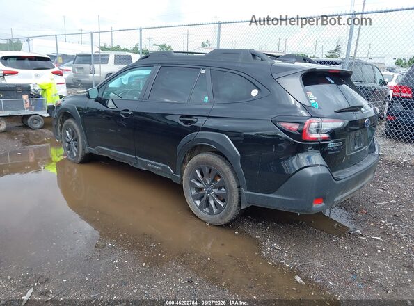 4S4BTALC3S3276018 2025 SUBARU OUTBACK Black Trasero izquierdo