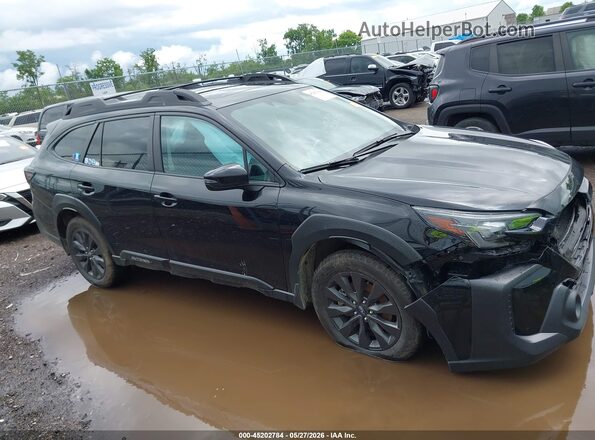 4S4BTALC3S3276018 2025 SUBARU OUTBACK Black Vista interior trasera