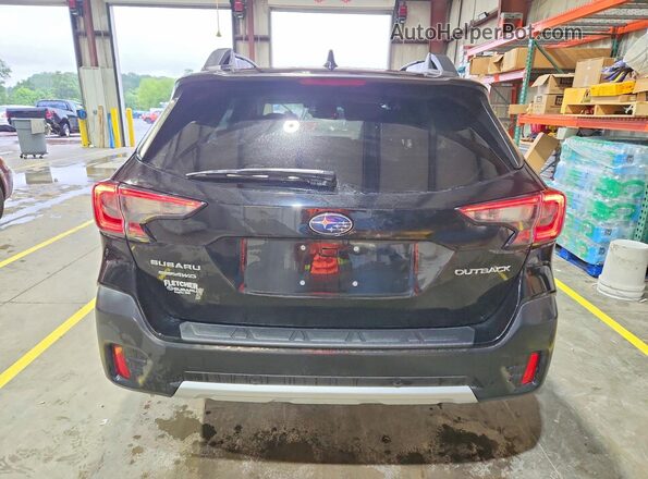 4S4BTALC5L3200852 2020 SUBARU OUTBACK Black Հետևի տեսք