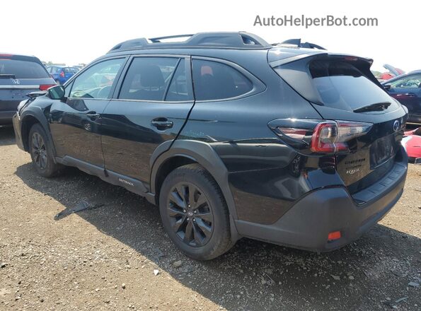 4S4BTALC5P3178003 2023 SUBARU OUTBACK Черный Задняя левая четверть