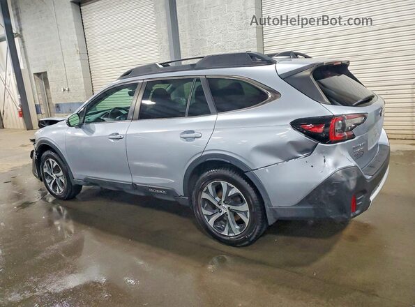 4S4BTALC6L3199758 2020 SUBARU OUTBACK Серебряный Задняя левая четверть