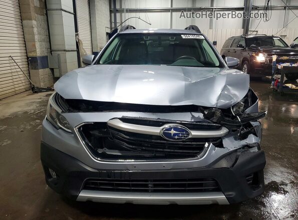 4S4BTALC6L3199758 2020 SUBARU OUTBACK Серебряный Вид спереди