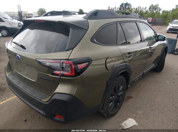 4S4BTALC8R3133639 2024 SUBARU OUTBACK Green Հետևի աջ