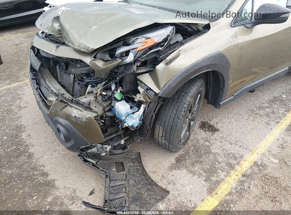 4S4BTALC8R3133639 2024 SUBARU OUTBACK Green Դիմացի տեսք