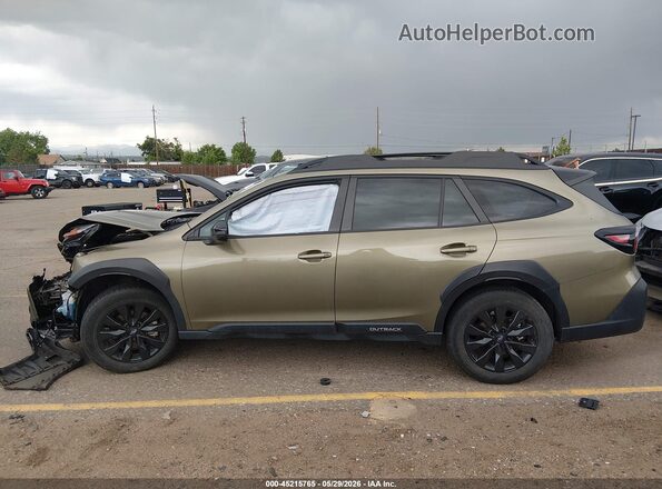 4S4BTALC8R3133639 2024 SUBARU OUTBACK Green Սալոնի 360 աստիճան տեսք