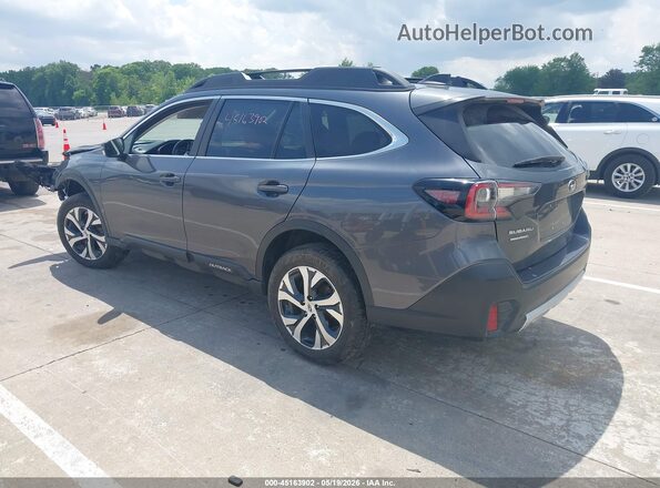 4S4BTAMC1N3165017 2022 SUBARU OUTBACK Серый Задняя левая четверть