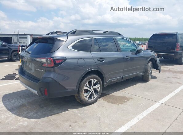 4S4BTAMC1N3165017 2022 SUBARU OUTBACK Серый Задняя правая четверть
