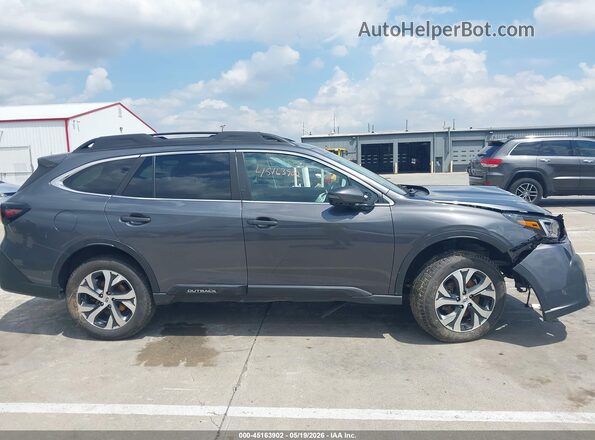 4S4BTAMC1N3165017 2022 SUBARU OUTBACK Серый Вид задней части салона