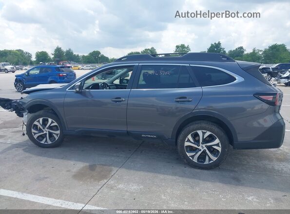 4S4BTAMC1N3165017 2022 SUBARU OUTBACK Серый Панорамный вид салона 360°