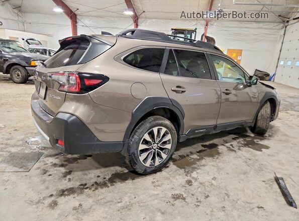 4S4BTAMC1R3291531 2024 SUBARU OUTBACK Gray Trasero derecho