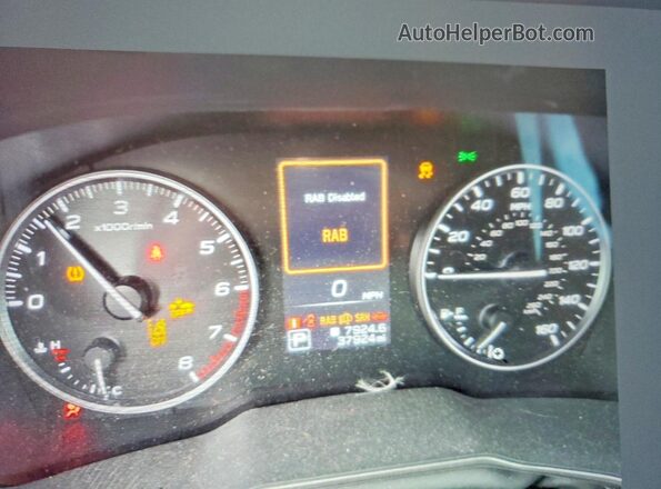 4S4BTAMC1R3291531 2024 SUBARU OUTBACK Gray Vista del cuadro de instrumentos