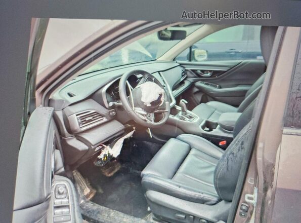 4S4BTAMC1R3291531 2024 SUBARU OUTBACK Gray Vista interior delantera