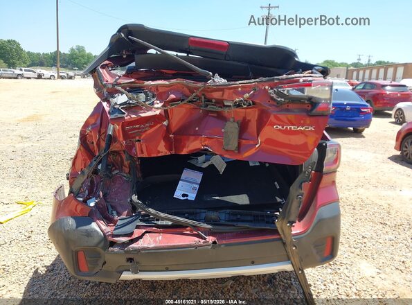 4S4BTANC0M3171503 2021 SUBARU OUTBACK Красный 