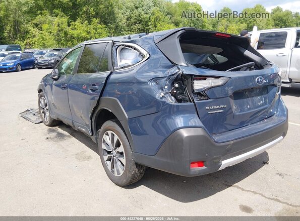 4S4BTANC0S3298927 2025 SUBARU OUTBACK Blue Trasero izquierdo