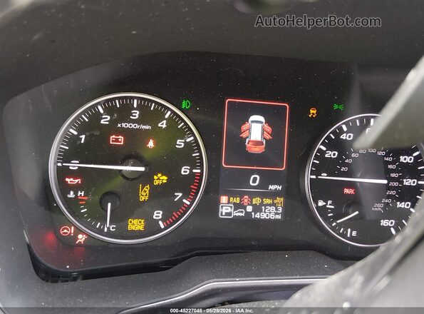 4S4BTANC0S3298927 2025 SUBARU OUTBACK Blue Vista de los asientos traseros
