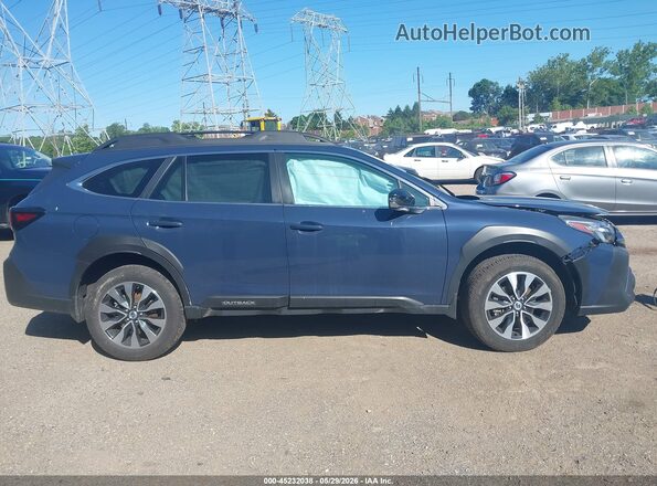 4S4BTANC1R3125475 2024 SUBARU OUTBACK Blue 360 interior view