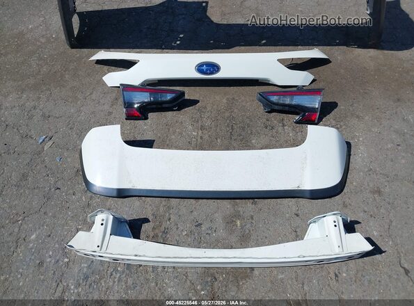 4S4BTANC3L3239016 2020 SUBARU OUTBACK White Սարքավորումների վահանակի տեսք