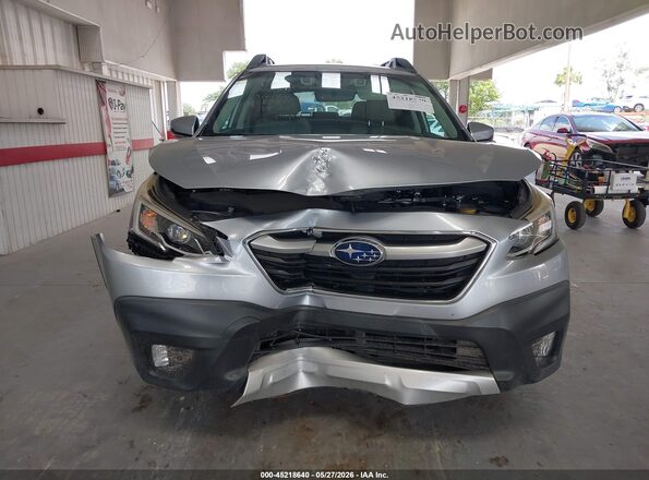 4S4BTANC4L3187511 2020 SUBARU OUTBACK Серебряный Вид щитка приборов