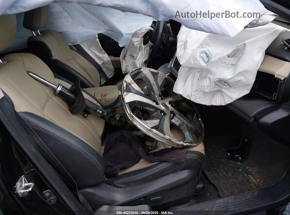 4S4BTANC4L3244760 2020 SUBARU OUTBACK Black Front interior view