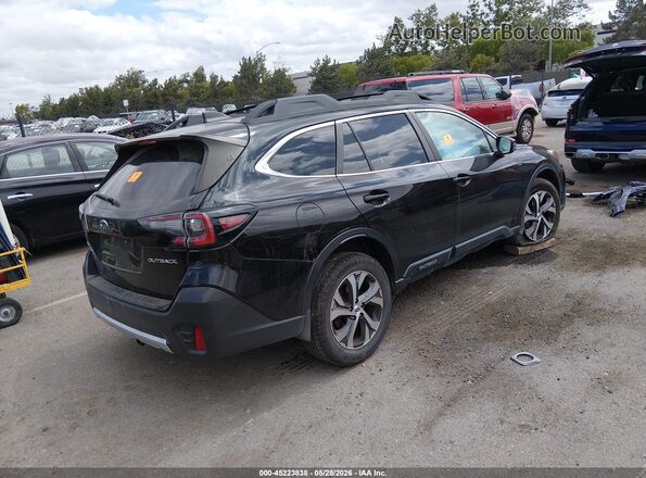 4S4BTANC4L3244760 2020 SUBARU OUTBACK Black Rear right