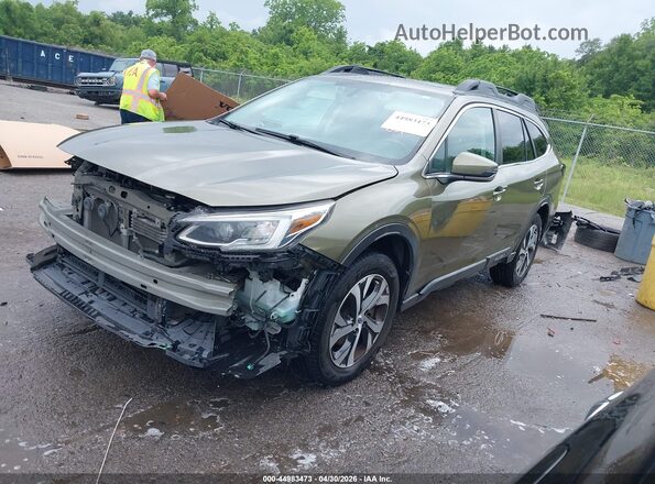 4S4BTANC4M3211209 2021 SUBARU OUTBACK Green 