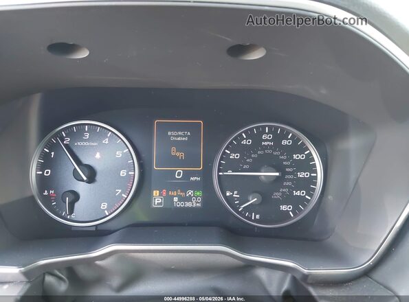 4S4BTANC5L3103549 2020 SUBARU OUTBACK Зеленый Вид задних сидений