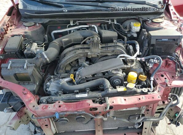 4S4BTANC5L3243018 2020 SUBARU OUTBACK Burgundy Вид підкапотного простору