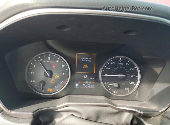 4S4BTANC5L3243018 2020 SUBARU OUTBACK Burgundy Вид щитка приладів