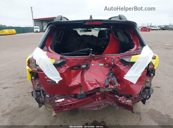 4S4BTANC5P3192870 2023 SUBARU OUTBACK Red Vista frontal