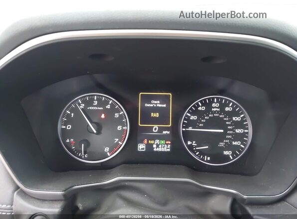 4S4BTANC5P3192870 2023 SUBARU OUTBACK Red Vista de los asientos traseros