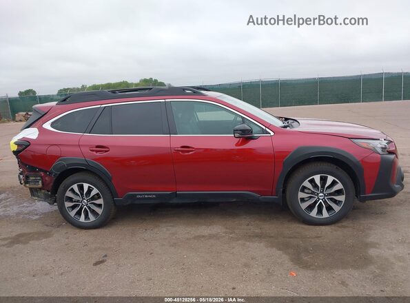 4S4BTANC5P3192870 2023 SUBARU OUTBACK Red Vista interior de 360 grados