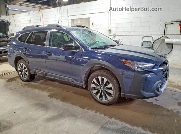 4S4BTANC5R3192306 2024 SUBARU OUTBACK Blue Front right