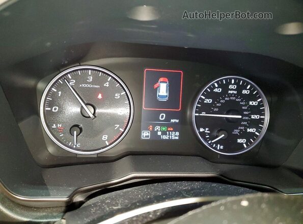 4S4BTANC5R3192306 2024 SUBARU OUTBACK Blue Instrument cluster view