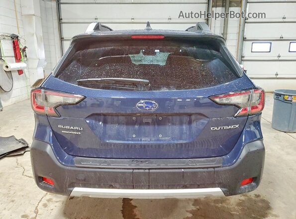 4S4BTANC5R3192306 2024 SUBARU OUTBACK Blue Rear view